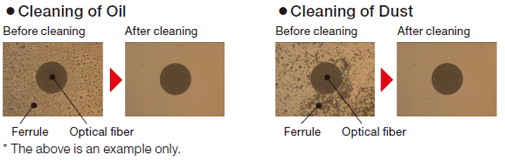 one click cleaner cleaning example